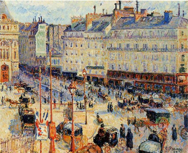 Havre Square - Paris - 1893