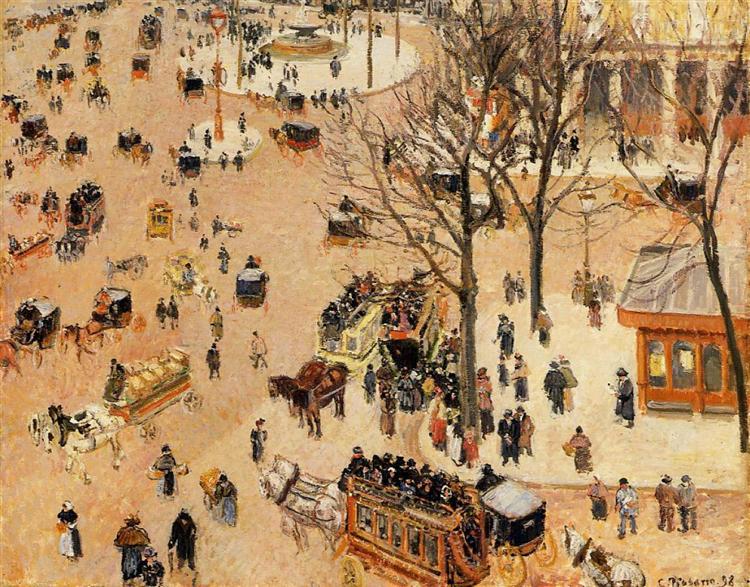 Plaza de théâtre français - 1898