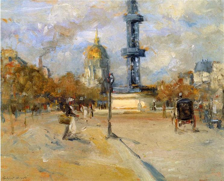 Platz in Paris - 1897