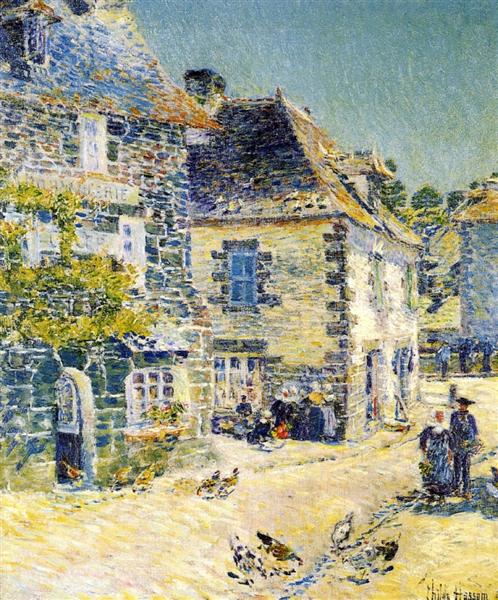 Pont -Aven - mezzogiorno - 1897