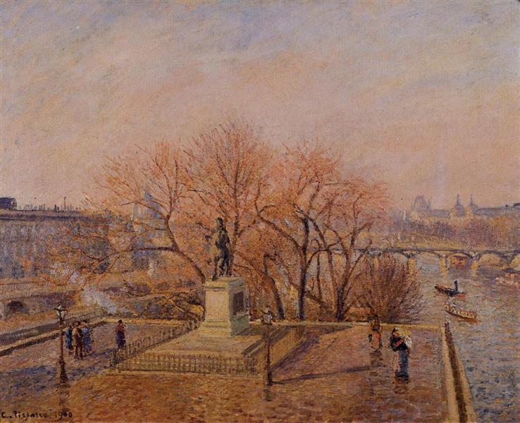 Pont Neuf - La Estatua De Enrique Iv - Tiempo Soleado - Mañana - 1900