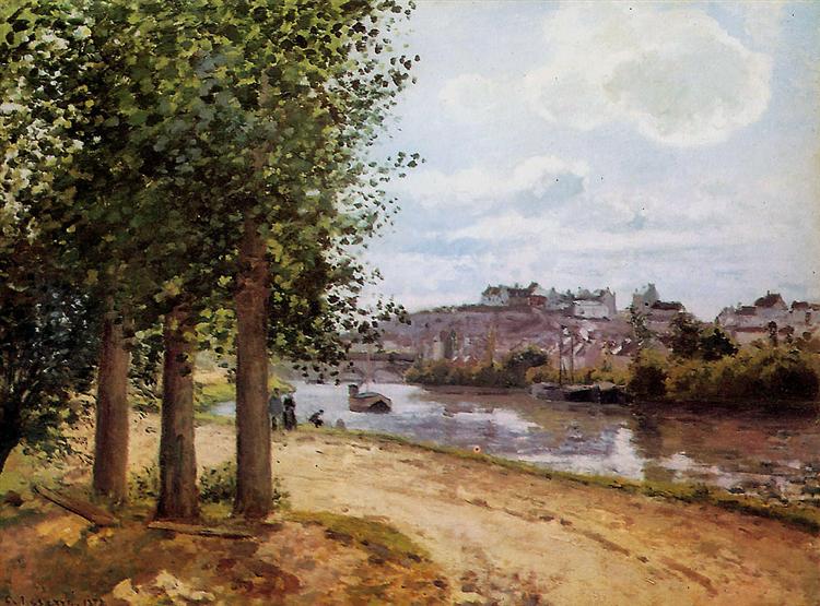 Pontoise Banks Of The Oise - 1872