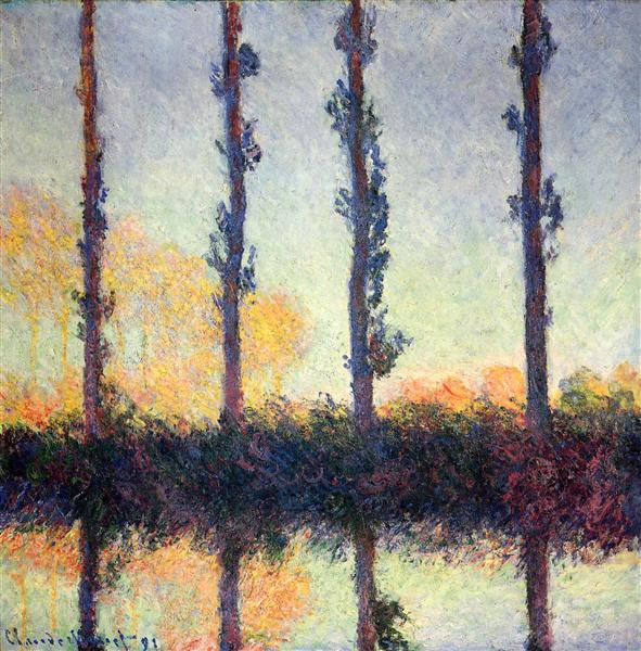 Alamos (four trees) - 1891