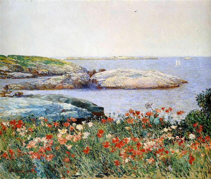 Papoilas - Ilhas de Shoals - 1891