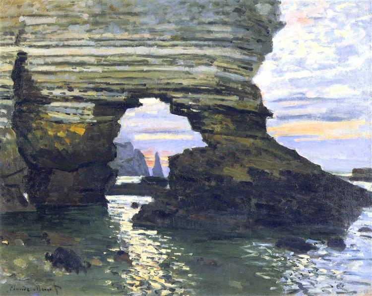 Puerto d'Amount ETRETAT - 1873