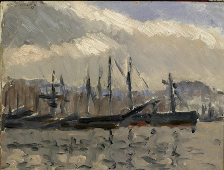 Port de Cherbourg 1918 