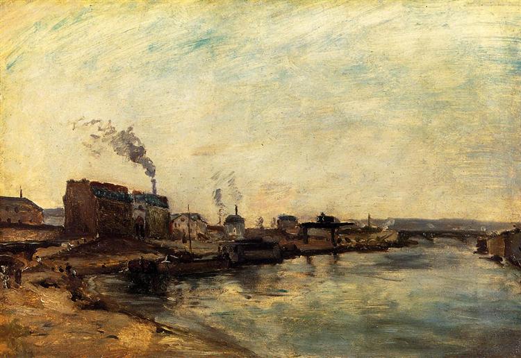 Port of Grenelle - 1875