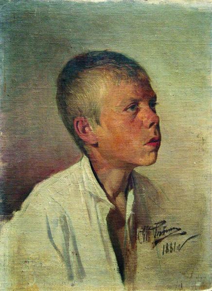 Retrato De Un Niño - 1881