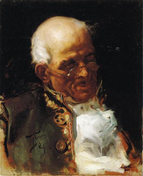 Retrato De Un Caballero - 1884