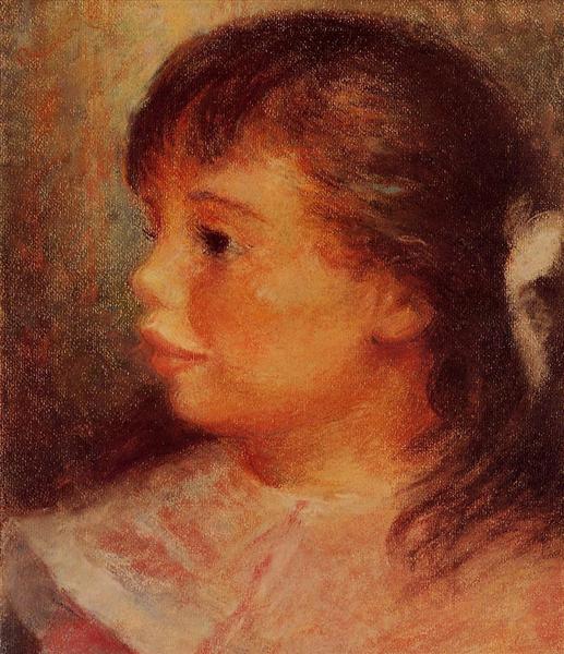 Portrait d'une fille - 1880