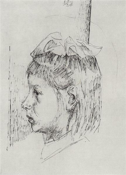 Portrait d'une fille - 1921