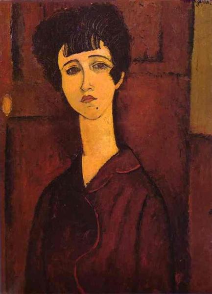 Portrait of a girl (Victoria) - 1917