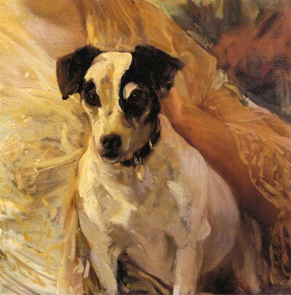 Retrato de um Jack Russell - 1909