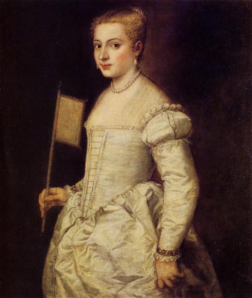 Portrait d'une dame vêtue de blanc - 1561