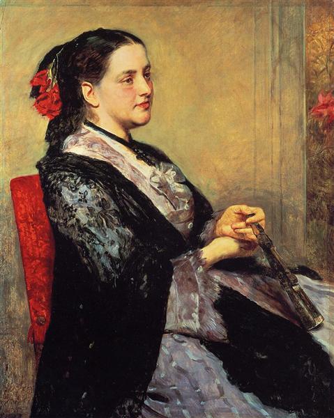 Retrato De Una Dama De Sevilla - 1873