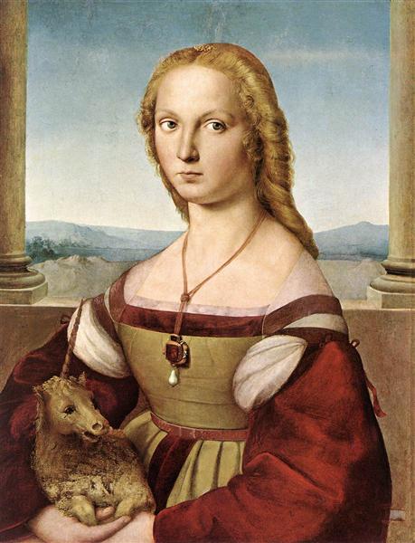 Ritratto di una signora con un unicorno - 1506