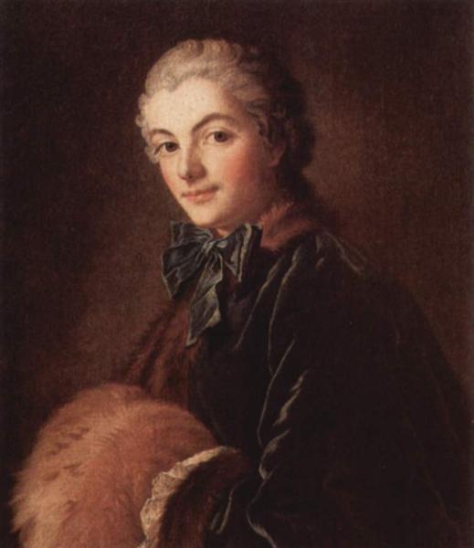 Portrait of a lady with sleeve