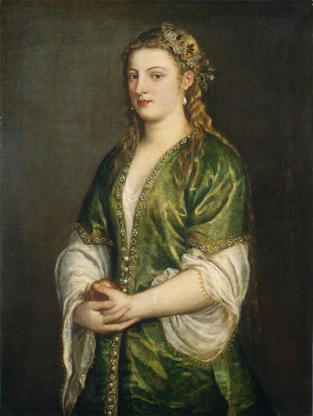 Portret van een dame - 1555