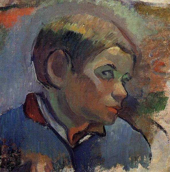 Portrait of a small child - 1888