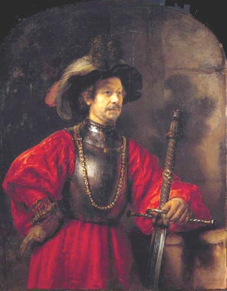 Retrato De Un Hombre Vestido Con Traje Militar - 1650