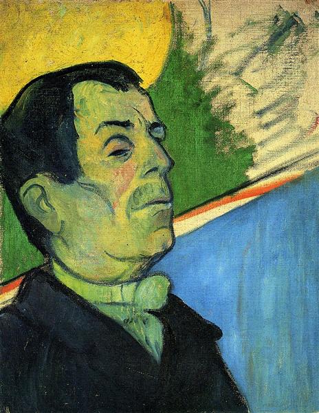 Portrait d'un homme qui portait un lavallière - 1888