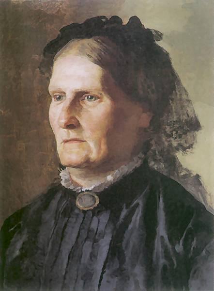 Portrait of a Henry Siemiradzki mother