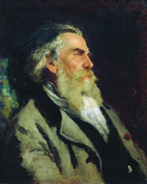 Portrait of Ap Bogolyubov - 1882