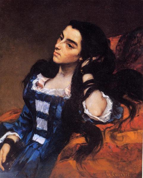 Retrato De Una Dama Española - 1855