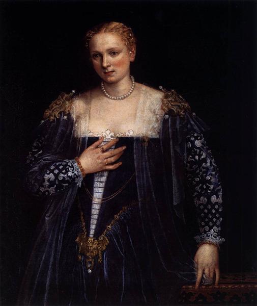 Portret van een Venetiaanse vrouw (de Belle Nani) - 1560