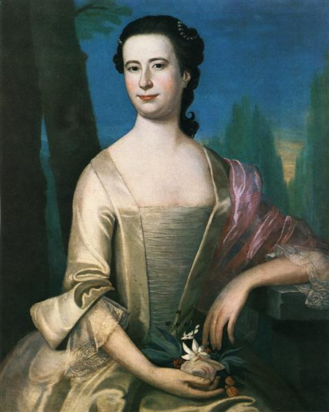 Portrait of a woman - 1755