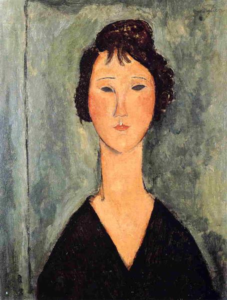 Retrato De Una Mujer - 1919