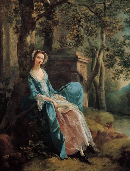 Retrato de uma mulher (possivelmente da família Lloyd) - 1750