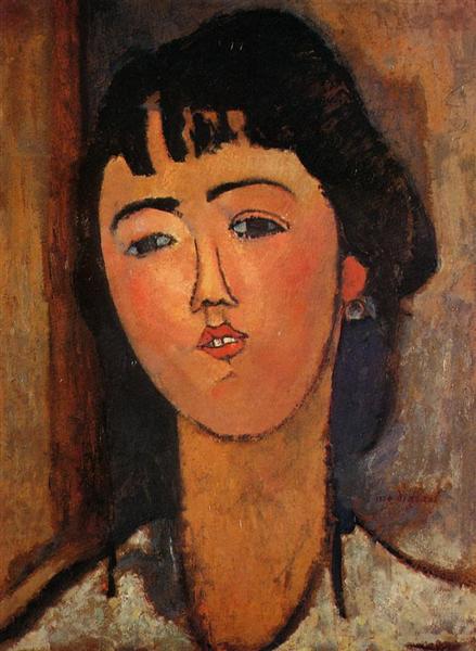 Retrato de uma mulher - 1915