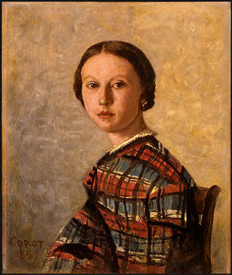 Portret młodej kobiety - 1859