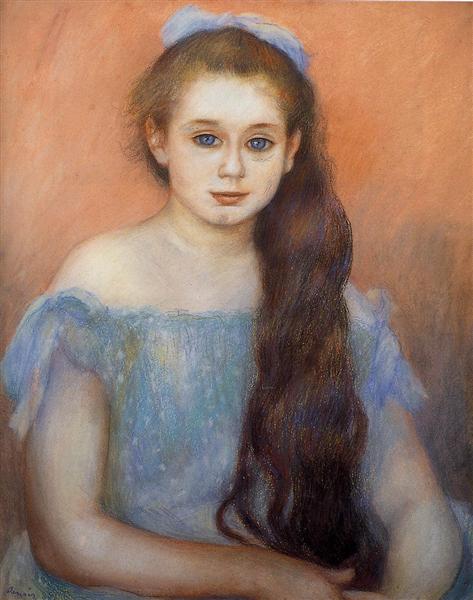 Retrato De Una Joven - 1887