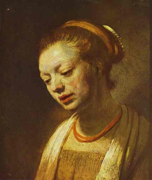 Portrait of a young woman - 1645