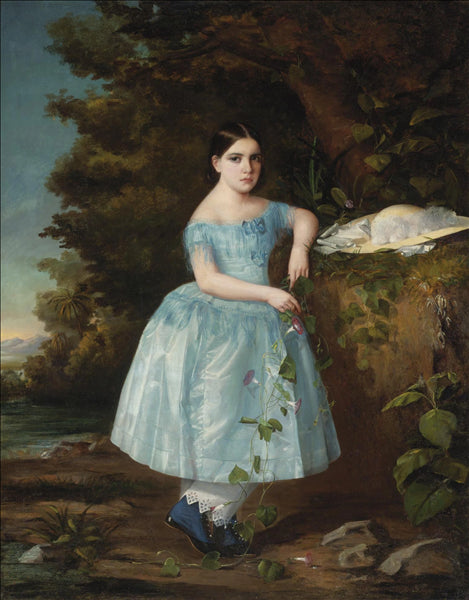 Portrait of a young woman - 1858