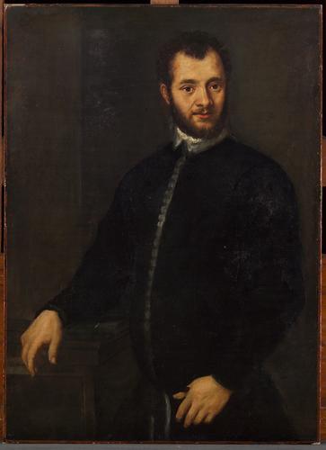 Portrait of a young man dressed in black - 1580