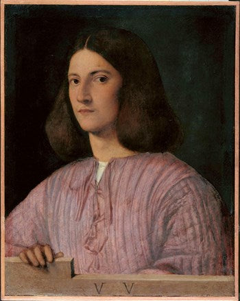 Portrett av Young Man (Portrait of Giustiniani) - 1504