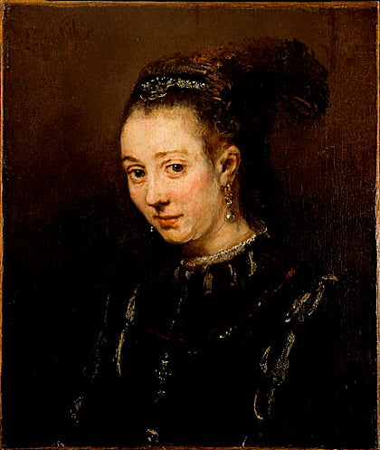 Portrait d'une jeune femme - 1655