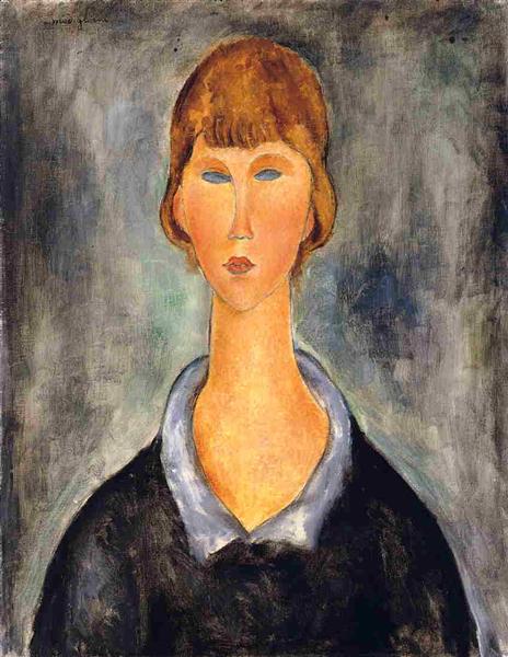 Portrait of a young woman - 1919