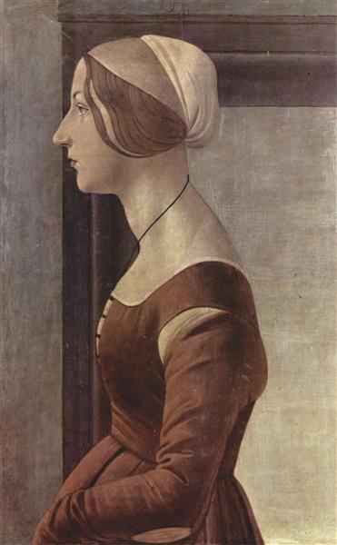 Portrait d'une jeune femme - 1475