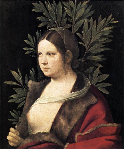 Portret młodej kobiety (Laura) - 1506