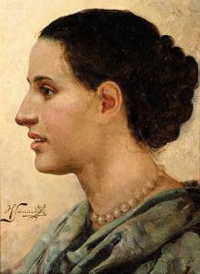 Portrait of a young woman