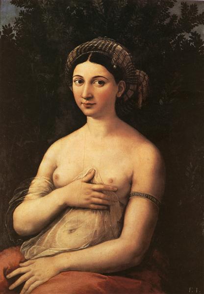 Il ritratto di una giovane donna (La Fornarina) - 1520