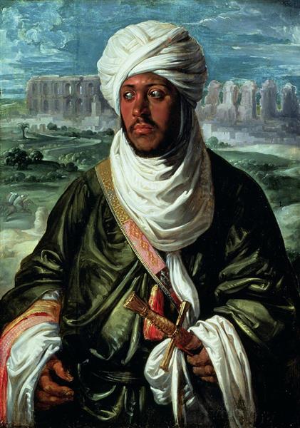 Retrato De Ahmed Iii Al Hafsi Sultán De Túnez