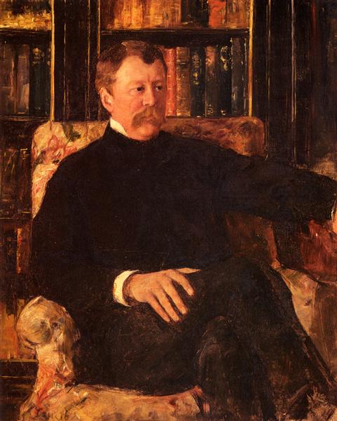 Porträt von Alejandro Cassatt - 1880