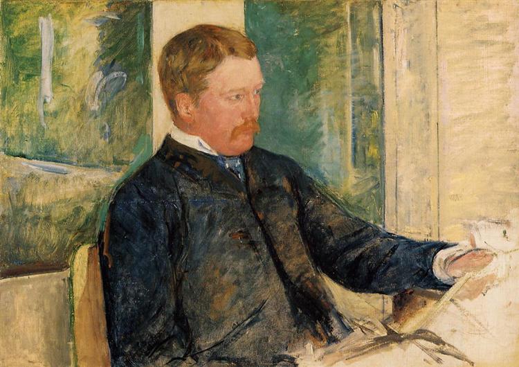 Retrato De Alexander J. Cassatt - 1880