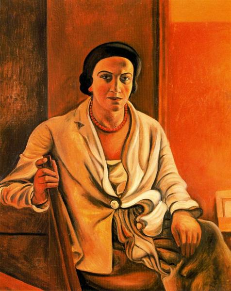 Portret Alice Derain - 1921