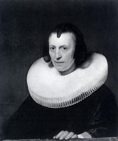 Retrato De Alijdt Adriaensdr - 1639